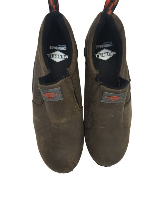 Merrell Men\'s Jungle Moc LTR CT CSA Work Shoes J099319W Brown Size 10W main image 7